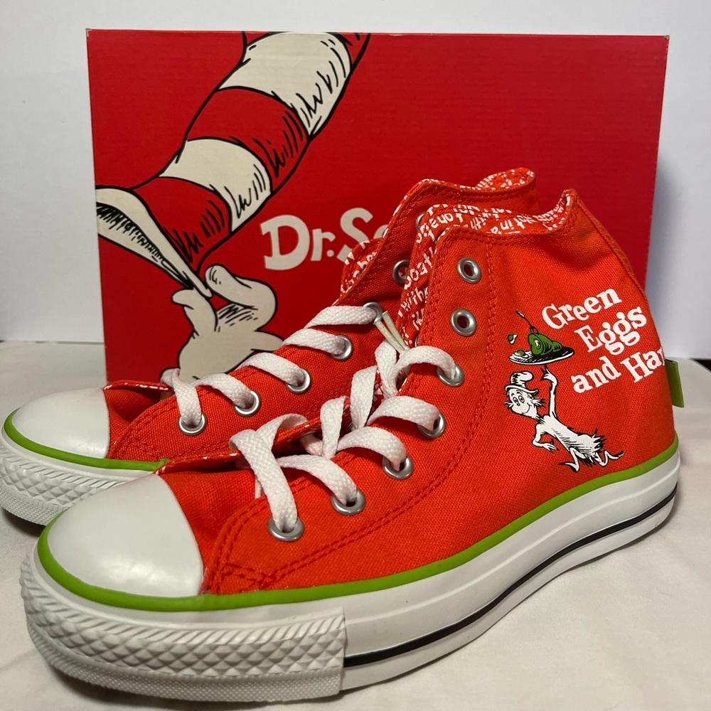 Green Eggs and Ham Converse